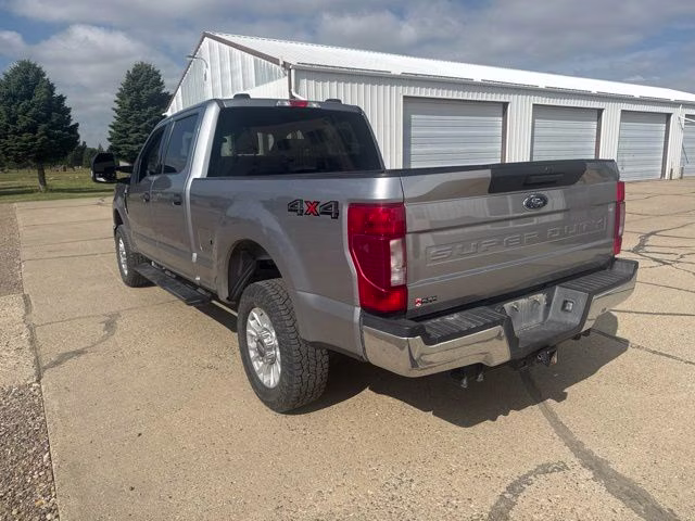 2020 Silver Ford Super Duty F-250 SRW XLT 4X4 Truck