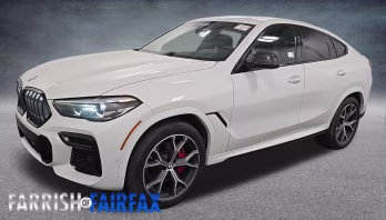 2022 Alpine White BMW X6 xDrive40i AWD SUV