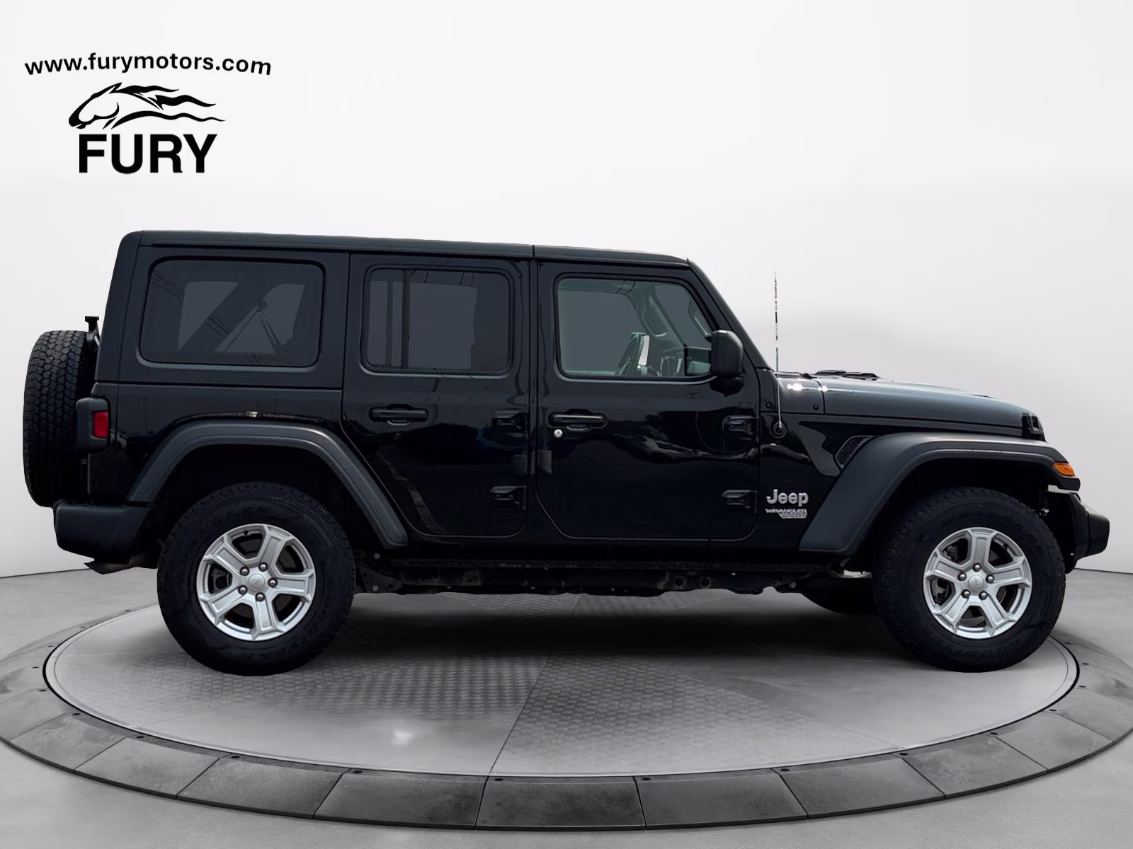 2018 Black Clearcoat Jeep Wrangler Unlimited Sport S 4X4 SUV