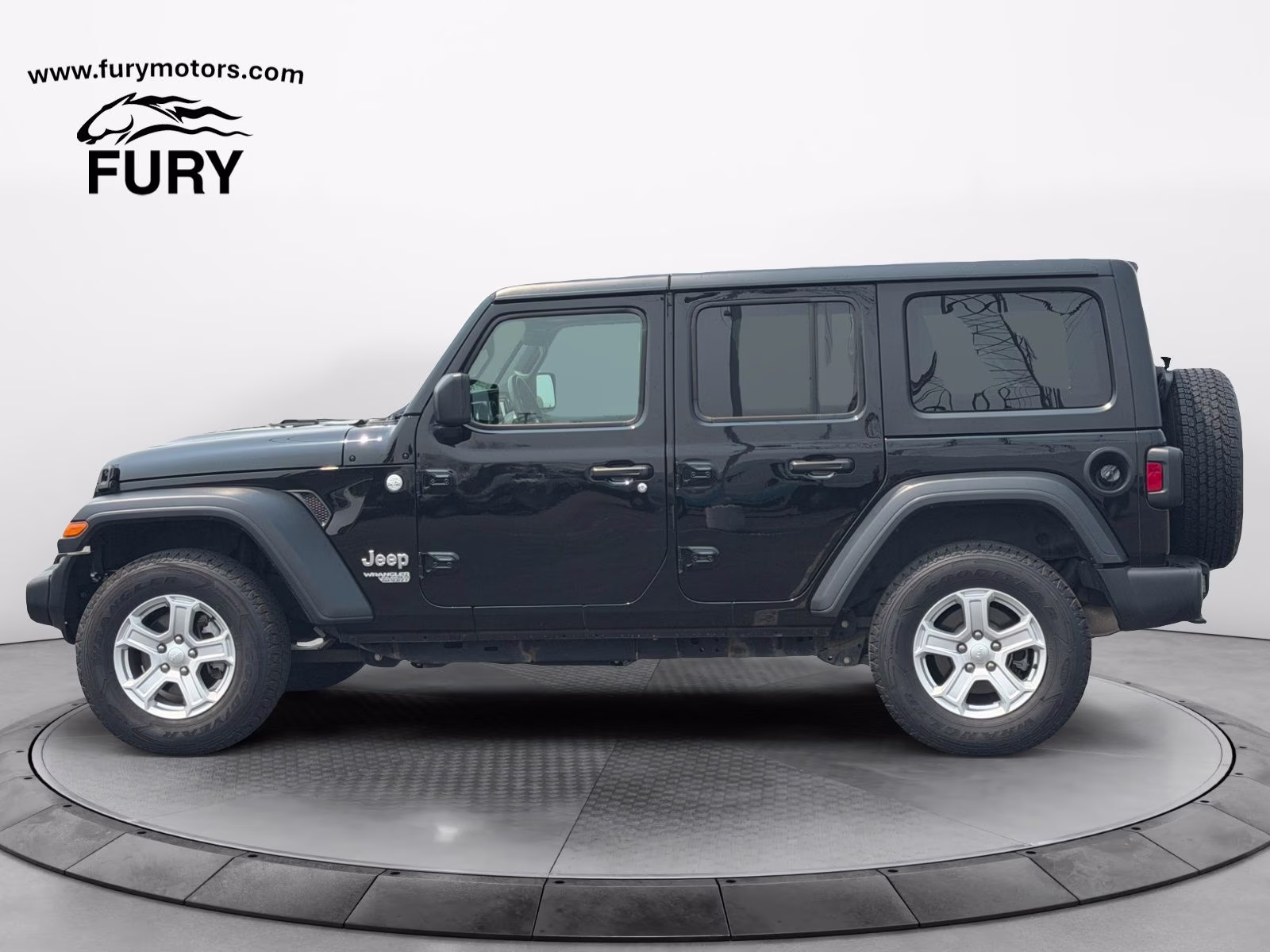 2018 Black Clearcoat Jeep Wrangler Unlimited Sport S 4X4 SUV