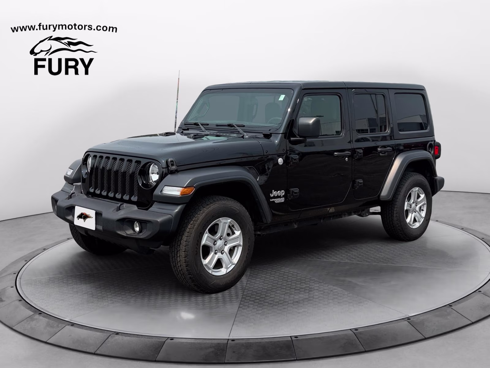 2018 Black Clearcoat Jeep Wrangler Unlimited Sport S 4X4 SUV