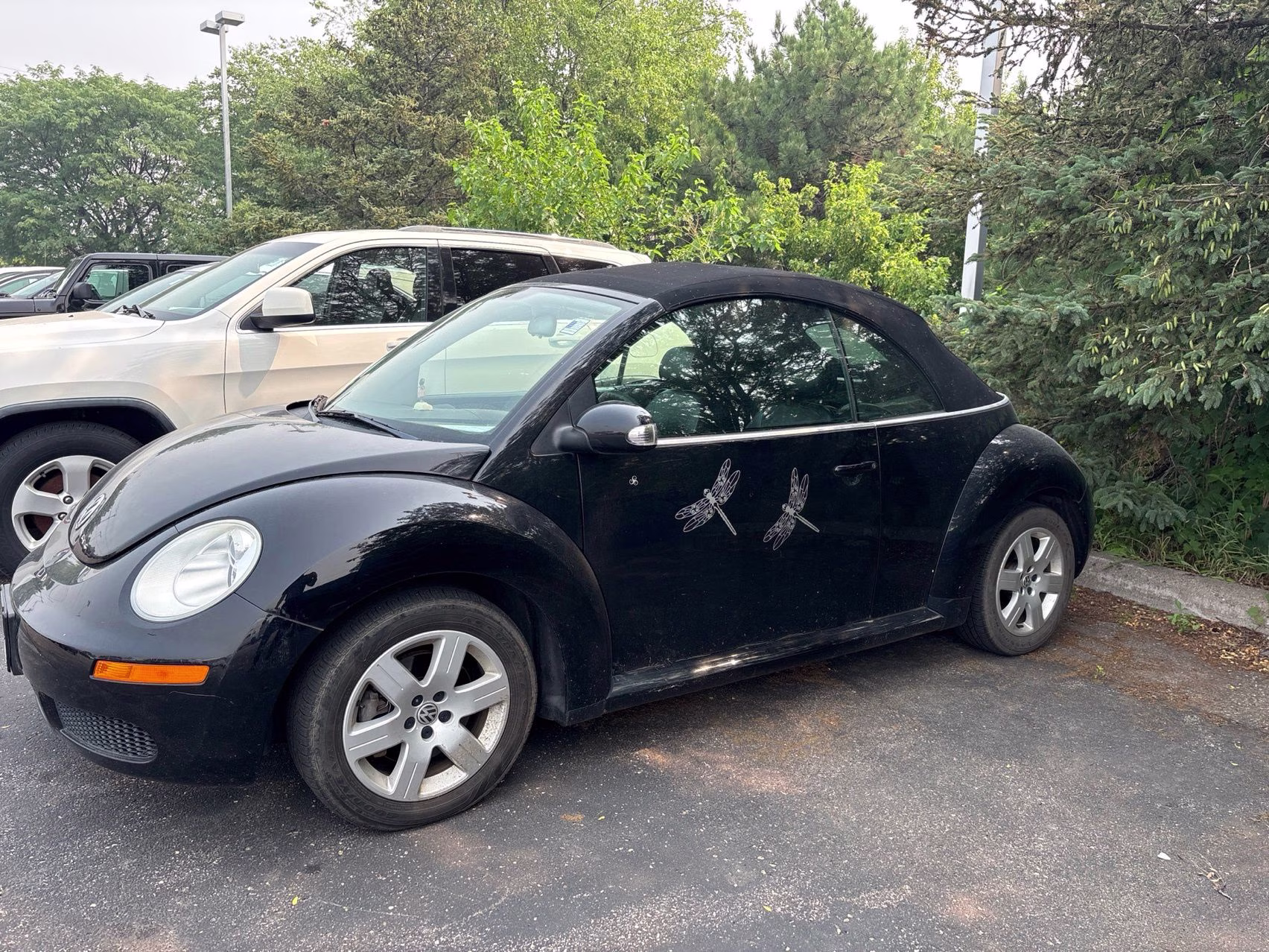 2007 Black Volkswagen Beetle 2.5L FWD Convertible