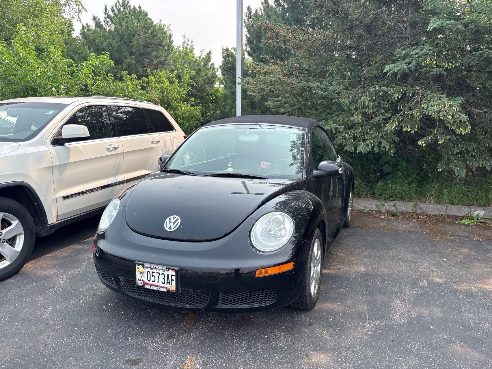 2007 Black Volkswagen Beetle 2.5L FWD Convertible