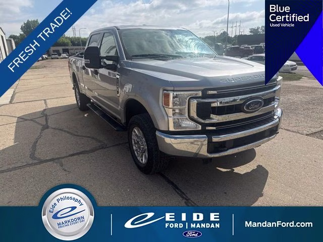 2020 Silver Ford Super Duty F-250 SRW XLT 4X4 Truck