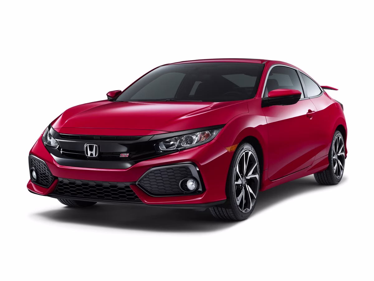 2017 Lunar Silver Metallic Honda Civic Si FWD Coupe