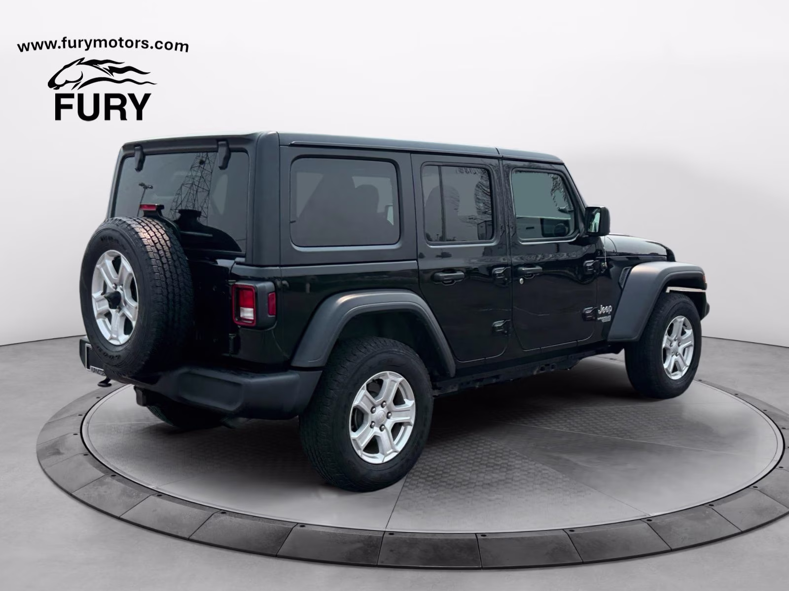 2018 Black Clearcoat Jeep Wrangler Unlimited Sport S 4X4 SUV