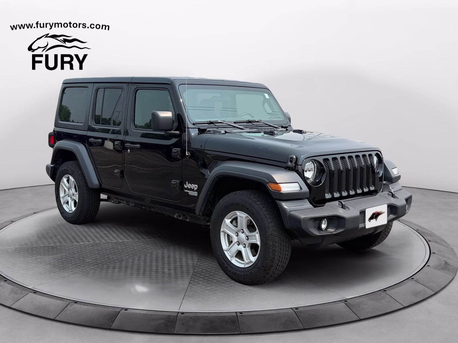 2018 Black Clearcoat Jeep Wrangler Unlimited Sport S 4X4 SUV