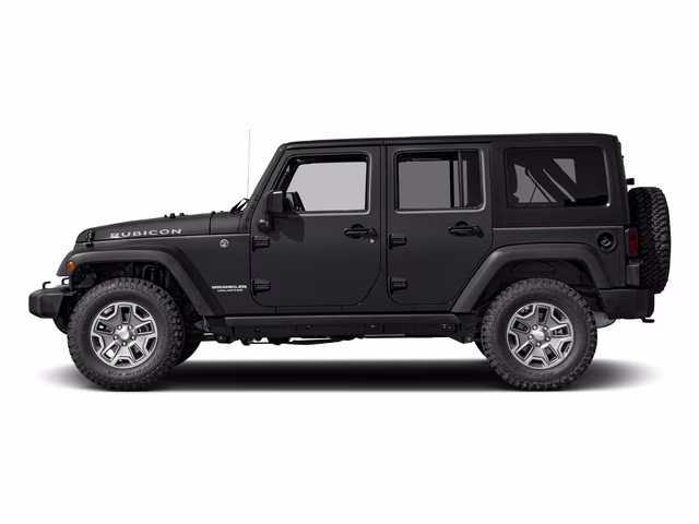 2017 Granite Crystal Metallic Clearcoat Jeep Wrangler Unlimited Rubicon 4X4 SUV