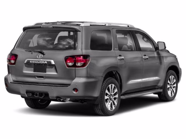 2021 Magnetic Gray Metallic Toyota Sequoia Limited RWD