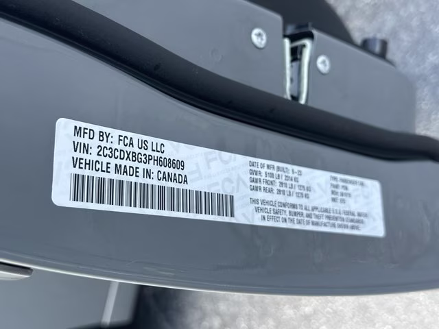 2023 Dodge Charger RWD Sedan