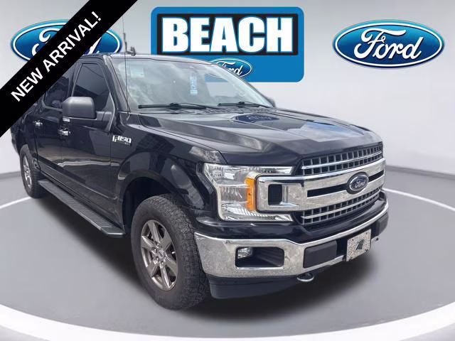 2020 Black Ford F-150 XLT 4X4 Truck