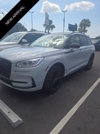 2025 Crystal White Lincoln Corsair Plug-In Hybrid Grand Touring AWD SUV