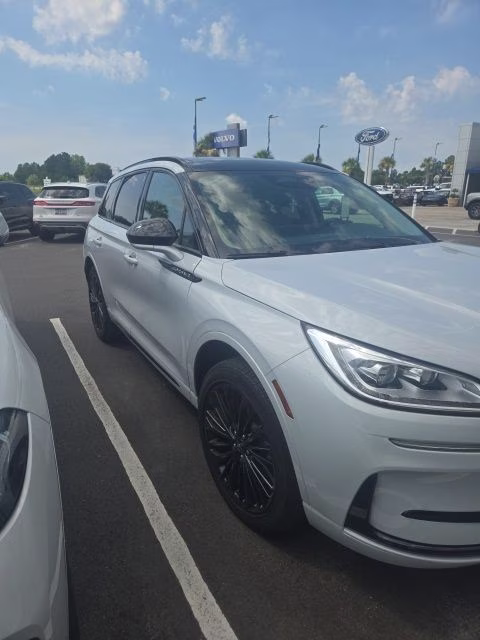 2025 Crystal White Lincoln Corsair Plug-In Hybrid Grand Touring AWD SUV