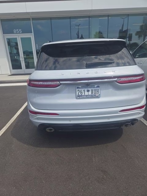 2025 Crystal White Lincoln Corsair Plug-In Hybrid Grand Touring AWD SUV