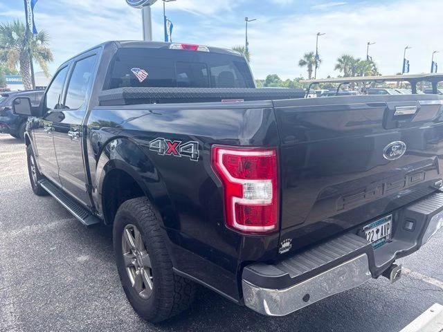 2020 Black Ford F-150 XLT 4X4 Truck