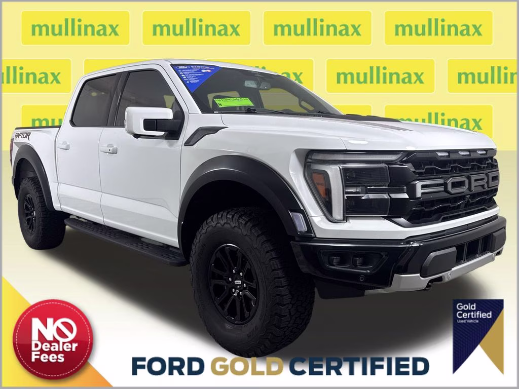 2024 Oxford White Ford F-150 Raptor 4X4 Truck