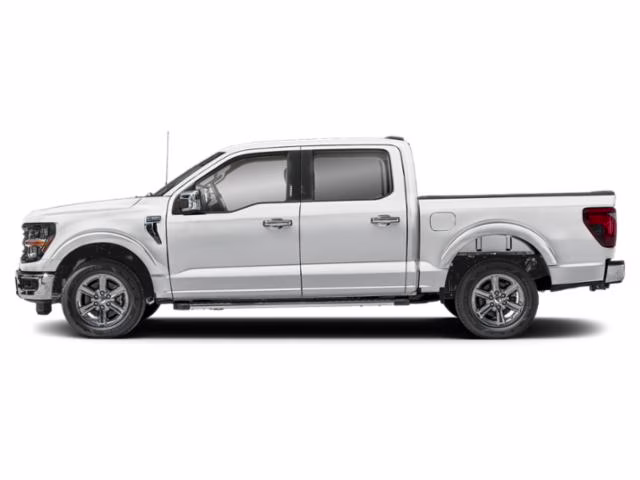 2025 Space White Metallic Ford F-150 XLT w/Mobile Office Pkg 4X4 Truck