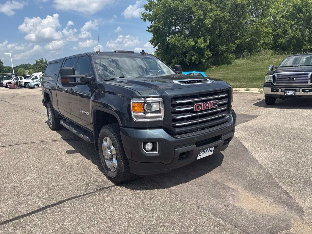 2019 Dark Slate Metallic GMC Sierra 3500HD SLT 4X4 Truck