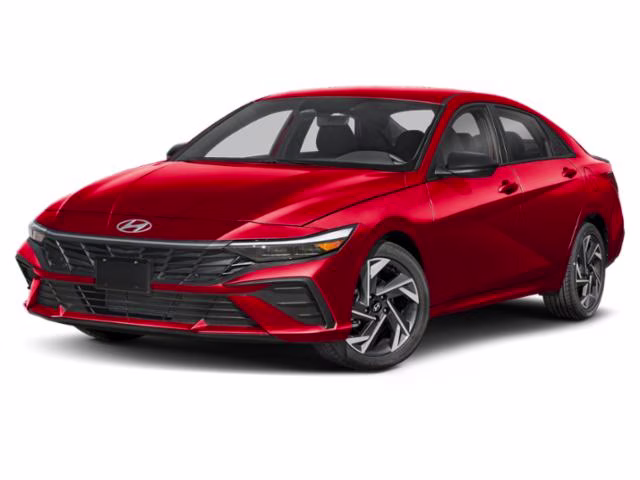 2026 Ultimate Red Hyundai Elantra SEL Sport FWD Sedan