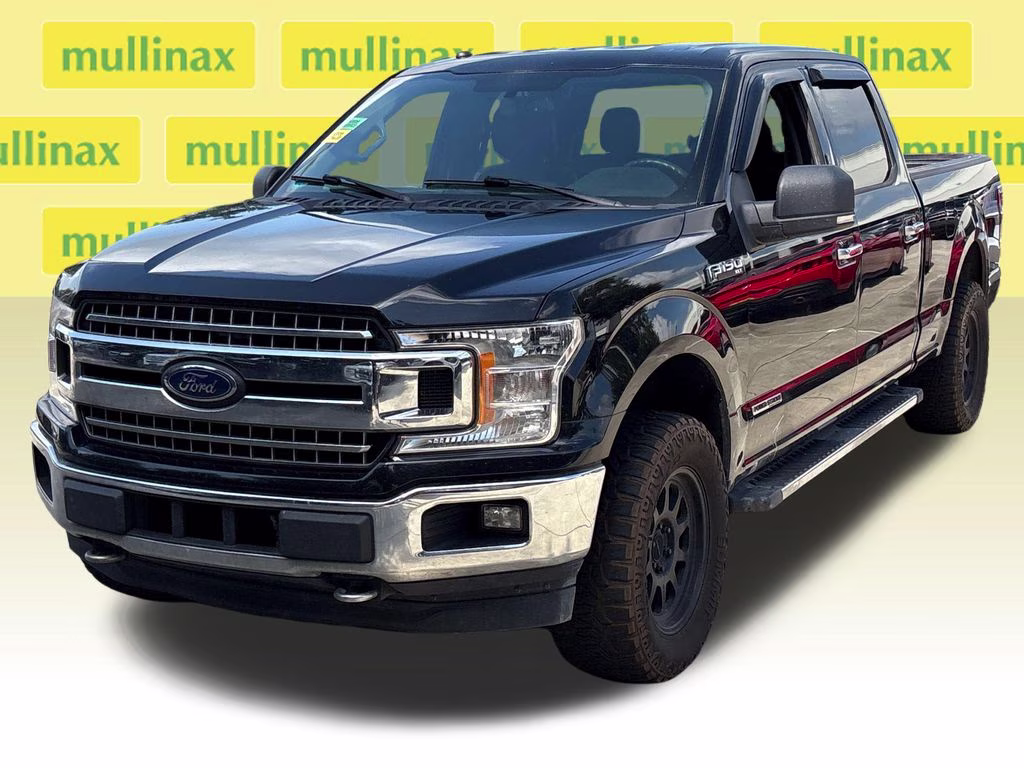 2018 Black Ford F-150 XLT 4X4 Truck