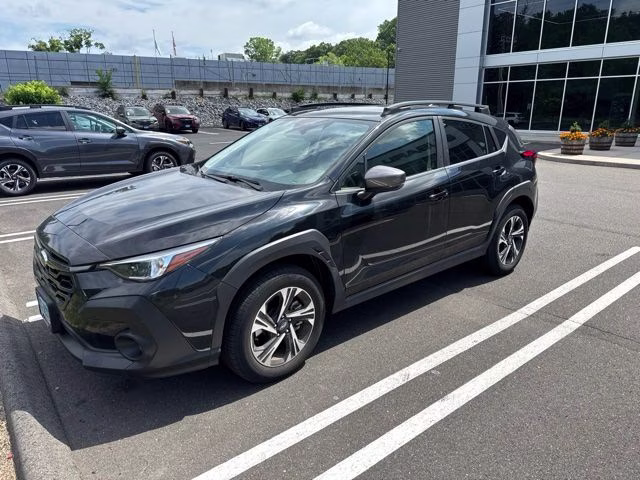 2024 Crystal Black Silica Subaru Crosstrek Premium AWD SUV