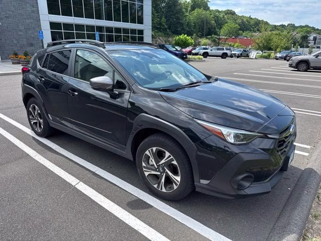 2024 Crystal Black Silica Subaru Crosstrek Premium AWD SUV