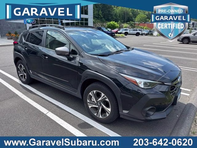 2024 Crystal Black Silica Subaru Crosstrek Premium AWD SUV