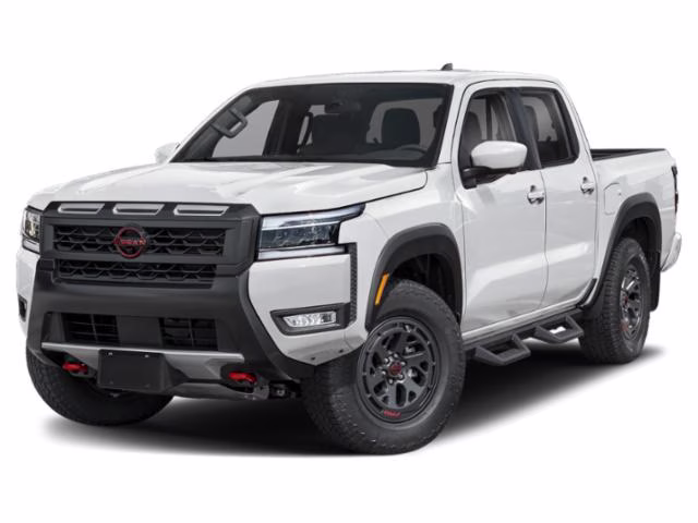 2026 Glacier White Nissan Frontier PRO-4X 4X4 Truck