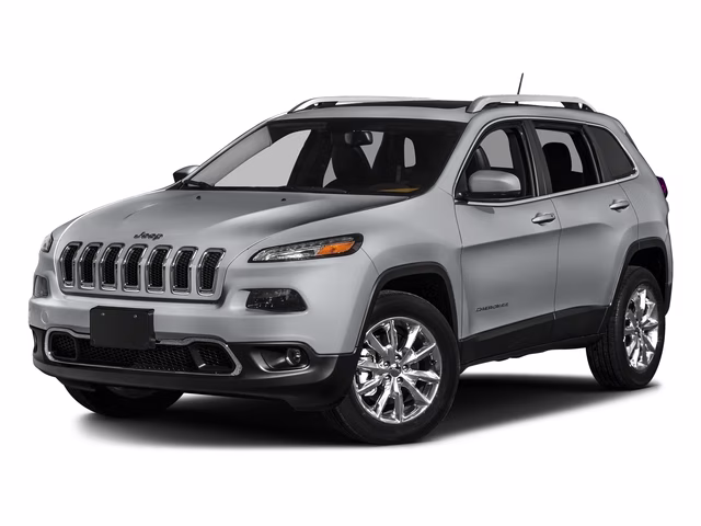 2017 Billet Silver Metallic Clearcoat Jeep Cherokee Sport FWD SUV
