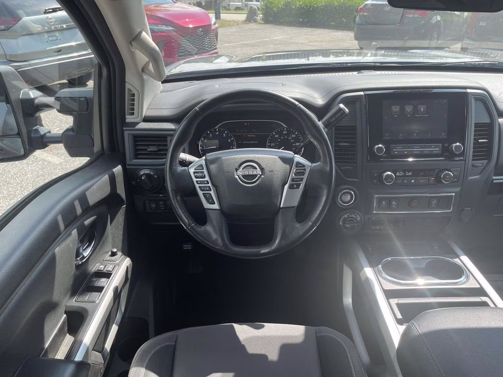 2024 Gun Metallic Nissan Titan XD SV 4X4 Truck
