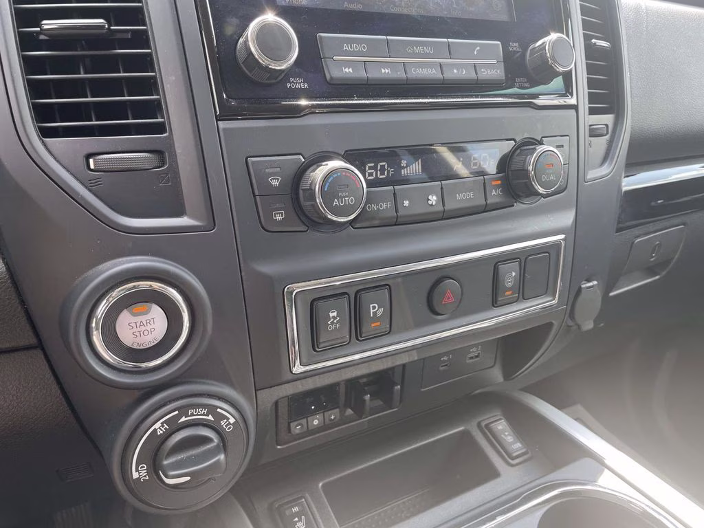 2024 Gun Metallic Nissan Titan XD SV 4X4 Truck