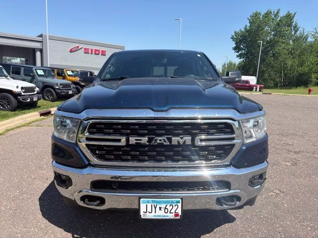 2023 Patriot Blue Pearlcoat Ram 1500 Big Horn 4X4 Truck