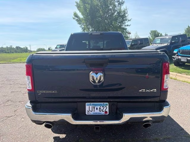 2023 Patriot Blue Pearlcoat Ram 1500 Big Horn 4X4 Truck