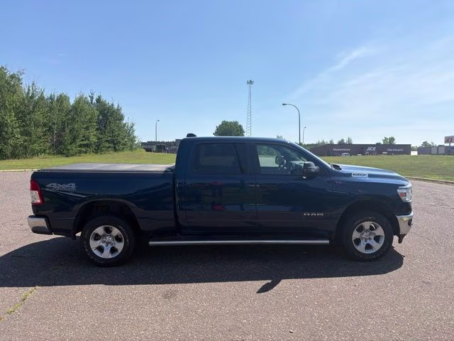 2023 Patriot Blue Pearlcoat Ram 1500 Big Horn 4X4 Truck