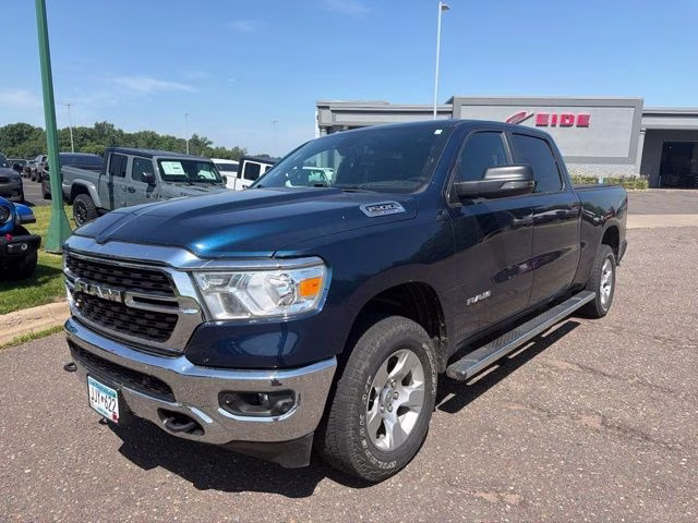 2023 Patriot Blue Pearlcoat Ram 1500 Big Horn/Lone Star 4X4 Truck