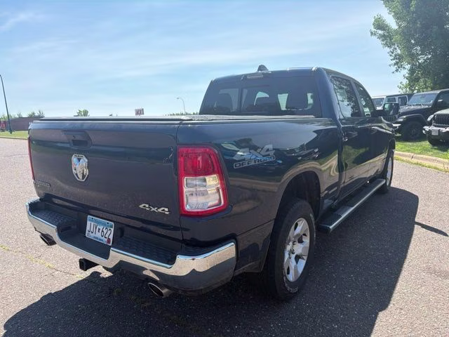 2023 Patriot Blue Pearlcoat Ram 1500 Big Horn/Lone Star 4X4 Truck