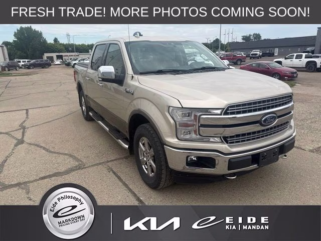 2018 White Gold Ford F-150 Lariat 4X4 Truck