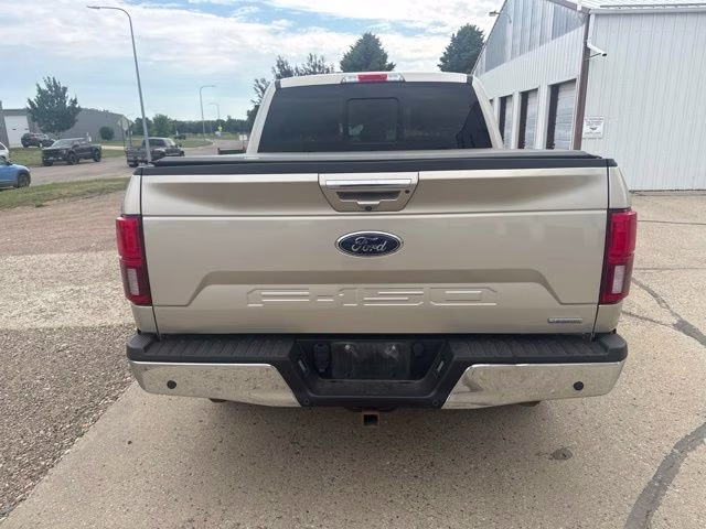 2018 White Gold Ford F-150 Lariat 4X4 Truck