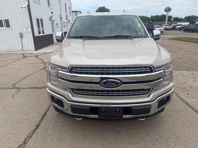 2018 White Gold Ford F-150 Lariat 4X4 Truck