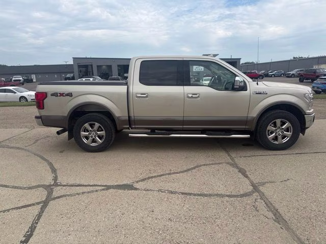 2018 White Gold Ford F-150 Lariat 4X4 Truck