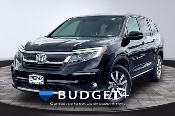 2020 Crystal Black Pearl Honda Pilot EX-L AWD SUV