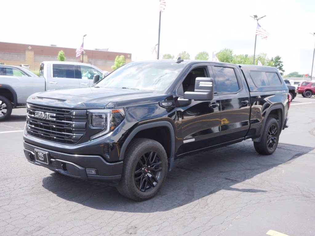 2022 Black GMC Sierra 1500 Elevation 4X4 Truck
