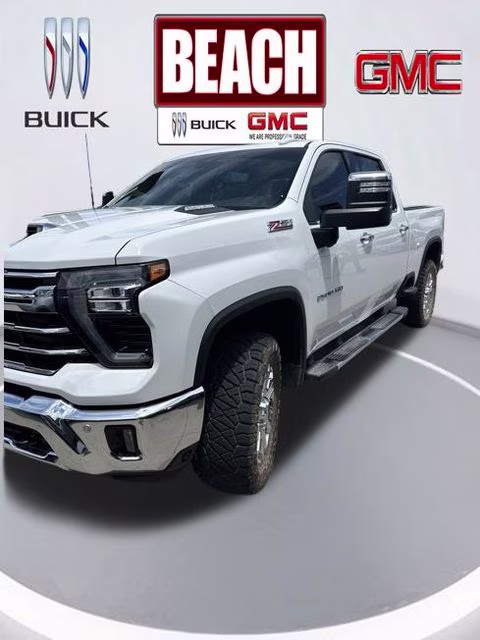 2025 Summit White Chevrolet Silverado 2500HD LTZ 4X4 Truck