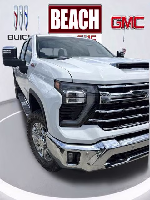 2025 Summit White Chevrolet Silverado 2500HD LTZ 4X4 Truck
