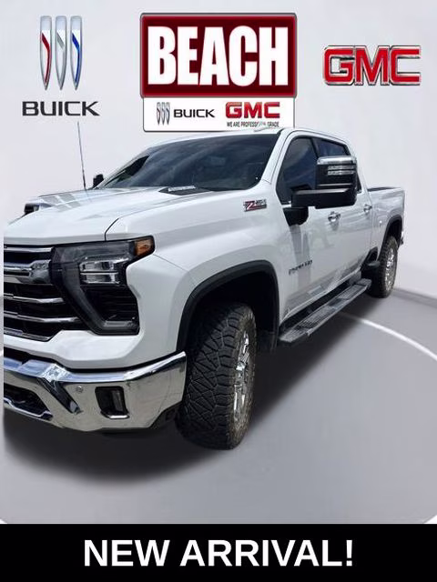 2025 Summit White Chevrolet Silverado 2500HD LTZ 4X4 Truck