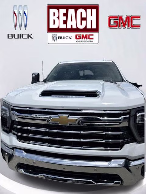 2025 Summit White Chevrolet Silverado 2500HD LTZ 4X4 Truck