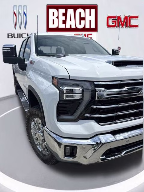 2025 Summit White Chevrolet Silverado 2500HD LTZ 4X4 Truck