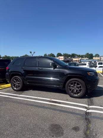 2021 Diamond Black Crystal Pearlcoat Jeep Grand Cherokee 80th Anniversary Edition 4X4 SUV