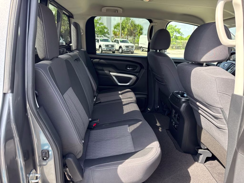 2021 Gun Metallic Nissan Titan SV RWD Truck