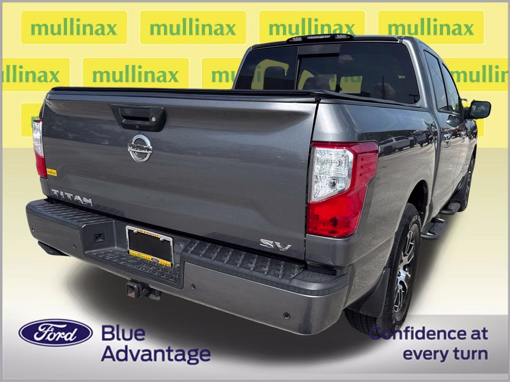 2021 Gun Metallic Nissan Titan SV RWD Truck
